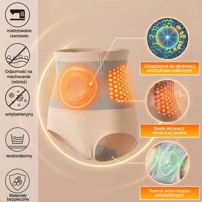 🔥🔥 GFOUK® 2026 Ulepszona Wersja Plus | ⚡ Spodenki spalające tłuszcz 4 w 1 z moringą, berberyną i modelującymi mikrocząsteczkami